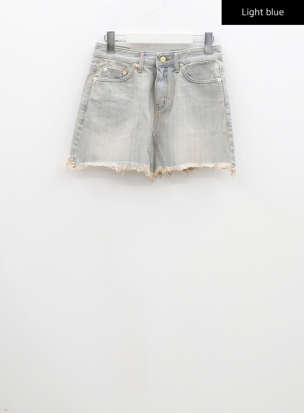 Mid-Rise Denim Mini Skirt CM321