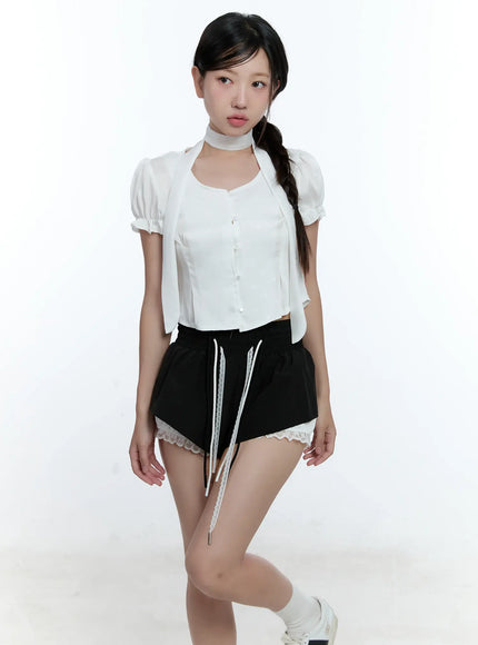 puff-sleeve-crop-top-scarf-cu527