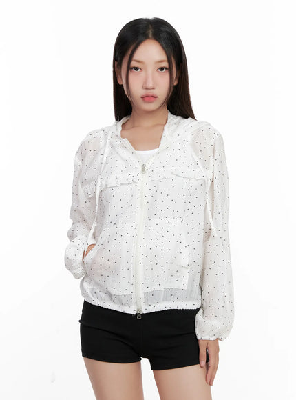 polka-dot-ruffle-windbreaker-cl521