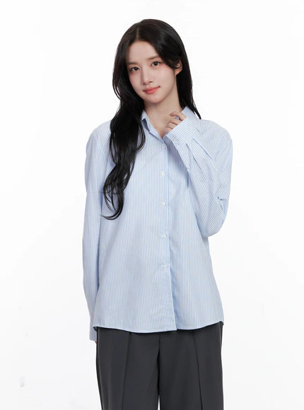 essential-striped-collared-blouse-co522