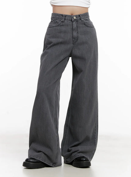 jiyeon-dark-gray-denim-jeans-cl516