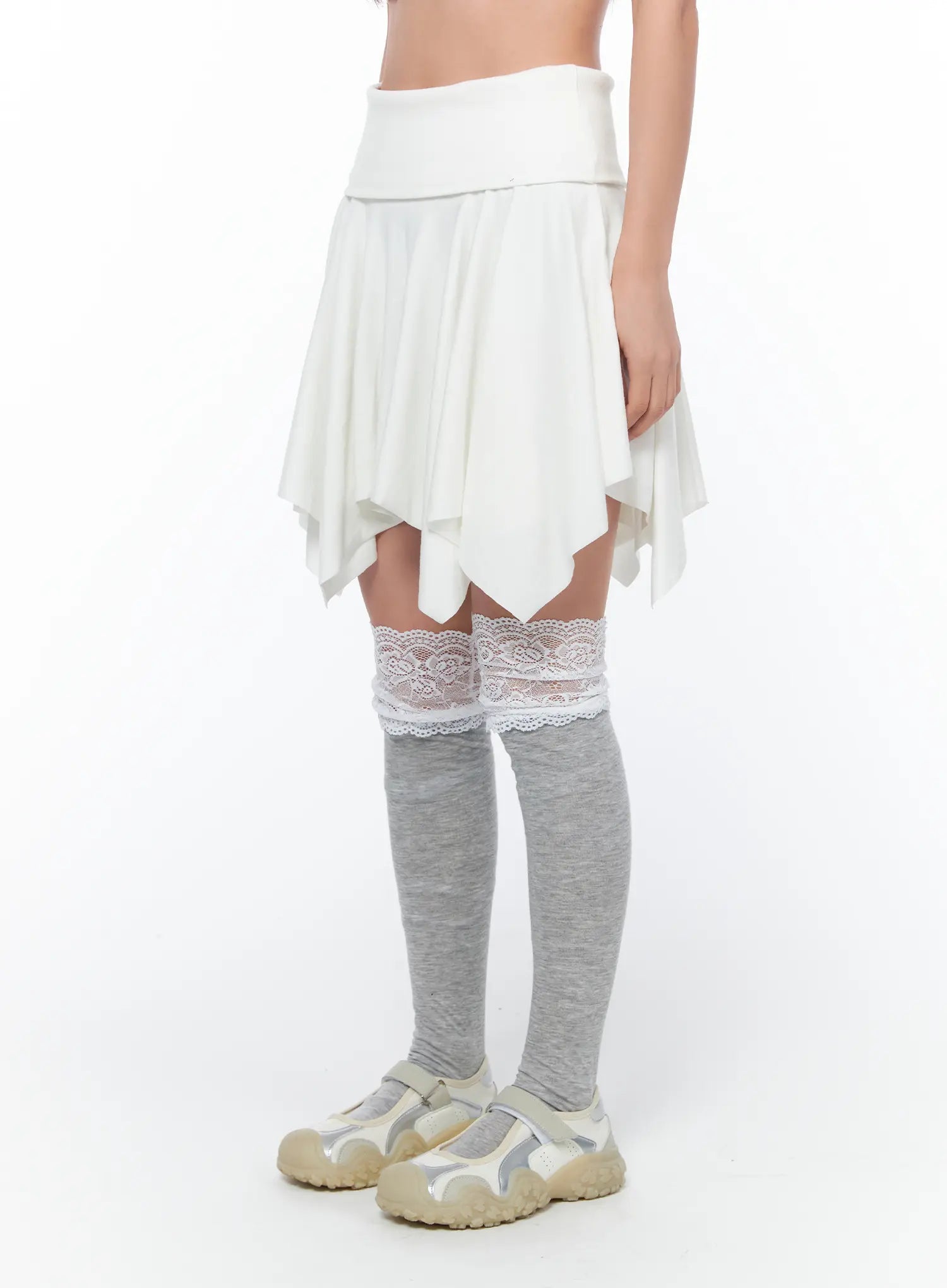 flowy-handkerchief-hem-mini-skirt-ca514