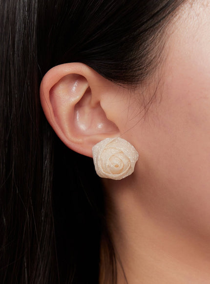 moru-earrings-iy501 / Beige