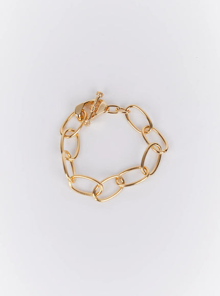 chain-link-bracelet-in514 / Gold