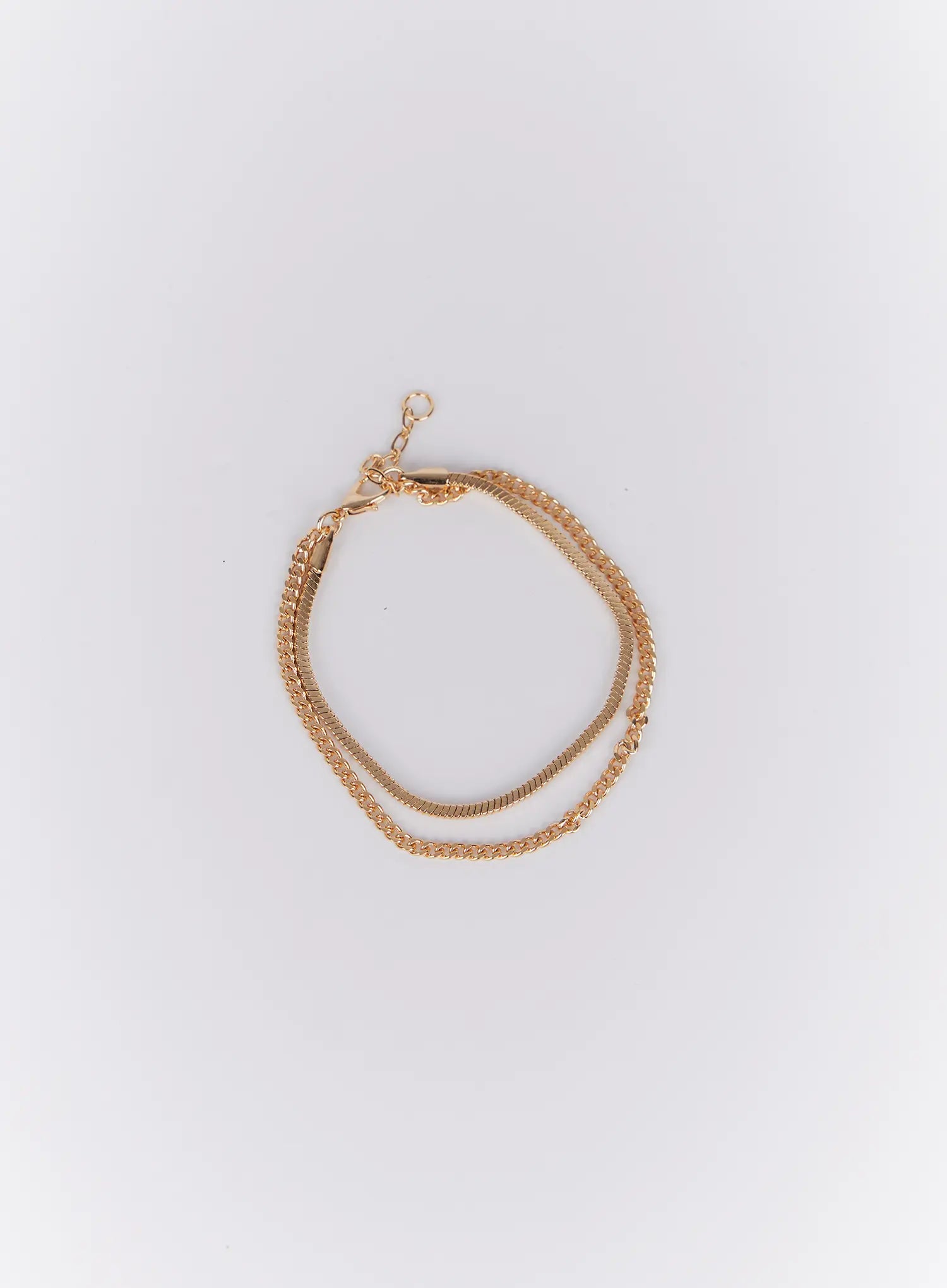 snake-chain-bracelet-in514 / Gold