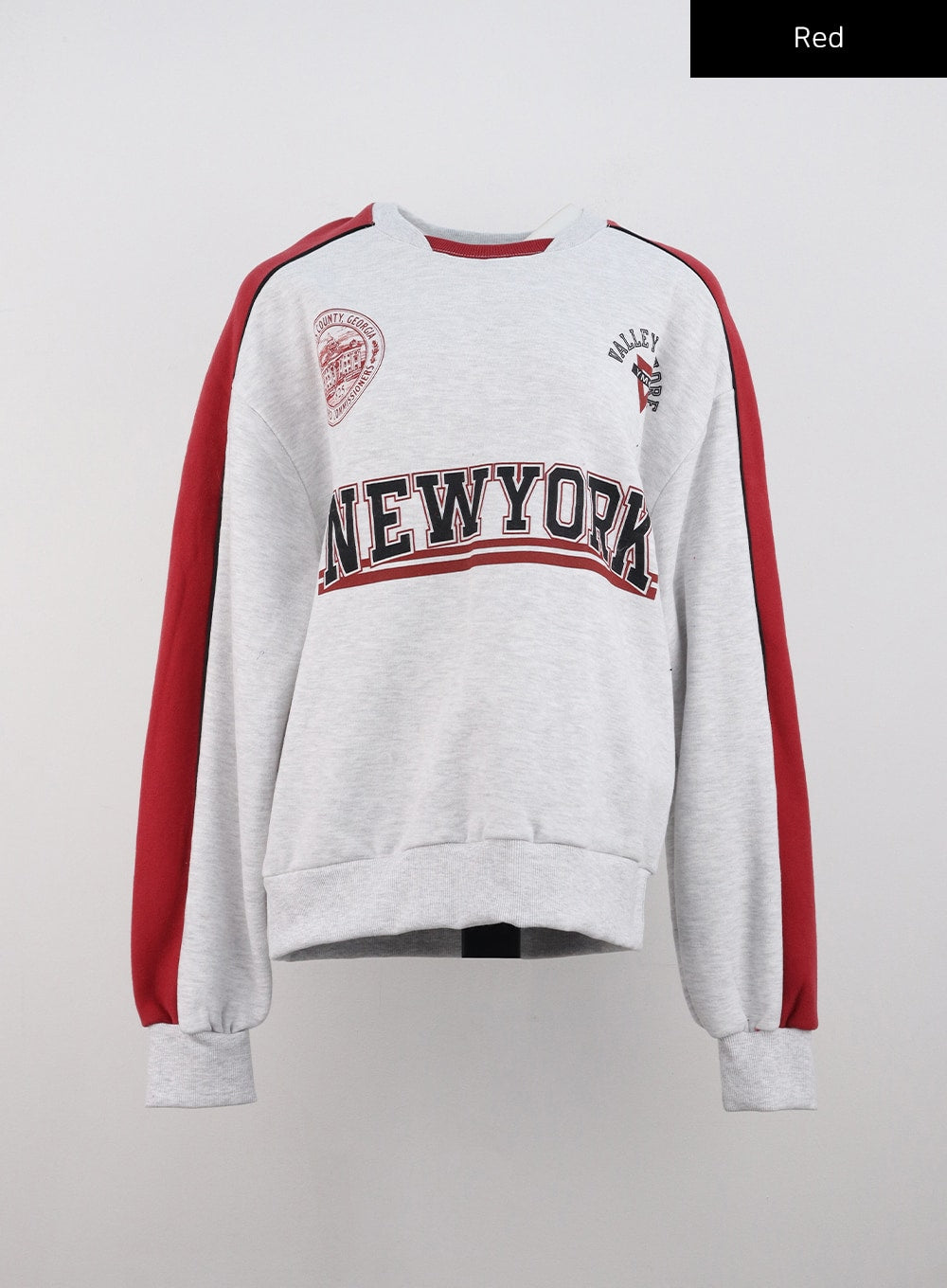 new-york-sweatshirt-cd301 / Red
