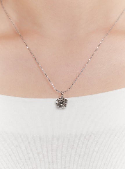 mongle-necklace-iy501 / Silver