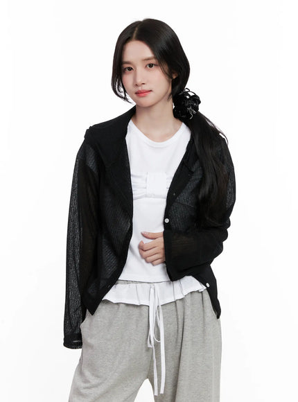 sheer-button-up-long-sleeve-zip-up-cl516