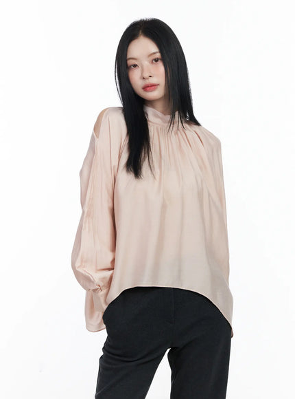 chic-open-shoulder-scarf-blouse-cj519