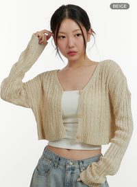 summer-cable-knit-buttoned-cardigan-cy408