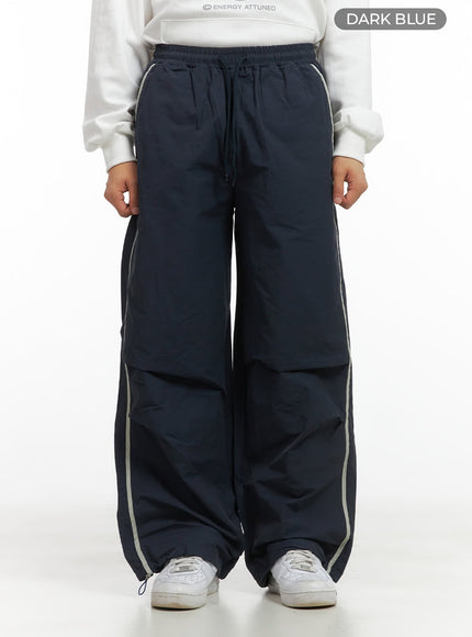 nylon-banded-string-wide-leg-pants-co410