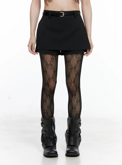 chic-skirt-and-belt-set-co520