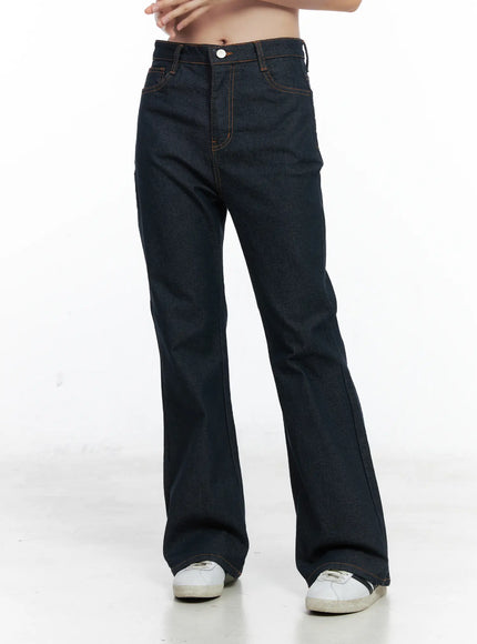 Luz Non-Fade Flare Jeans CN518