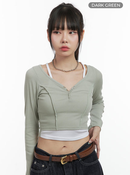 ribbed-button-v-neck-crop-top-os410