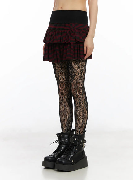 striped-mini-skirt-cd519