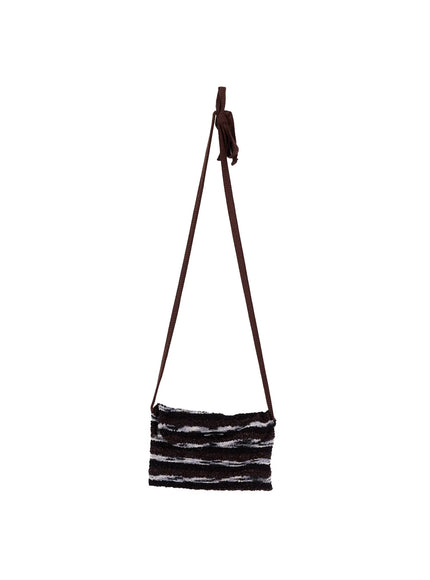 Aubrey Striped Knit Shoulder Crossbody CS529