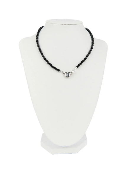 Locking Heart Magnetic Necklace CC0608