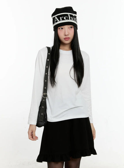 Basic Fleece Long Sleeve Tee CN506