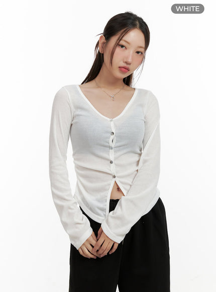 v-neck-buttoned-top-cl431