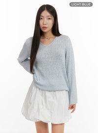 v-neck-sheer-sweater-oa429