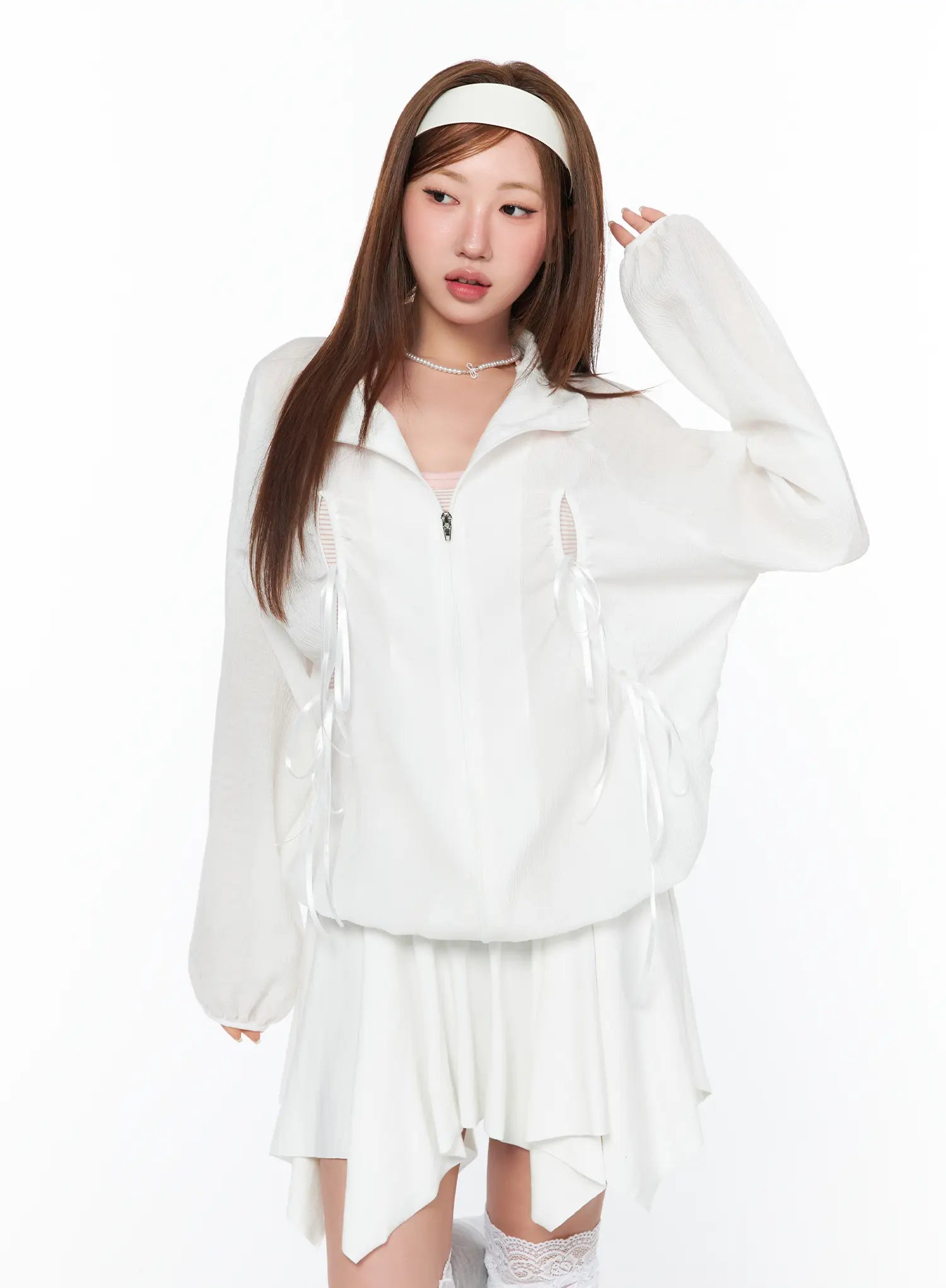 oversized-bow-detail-windbreaker-ca514