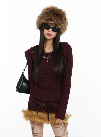 striped-embroidered-long-sleeve-hoodie-cd518