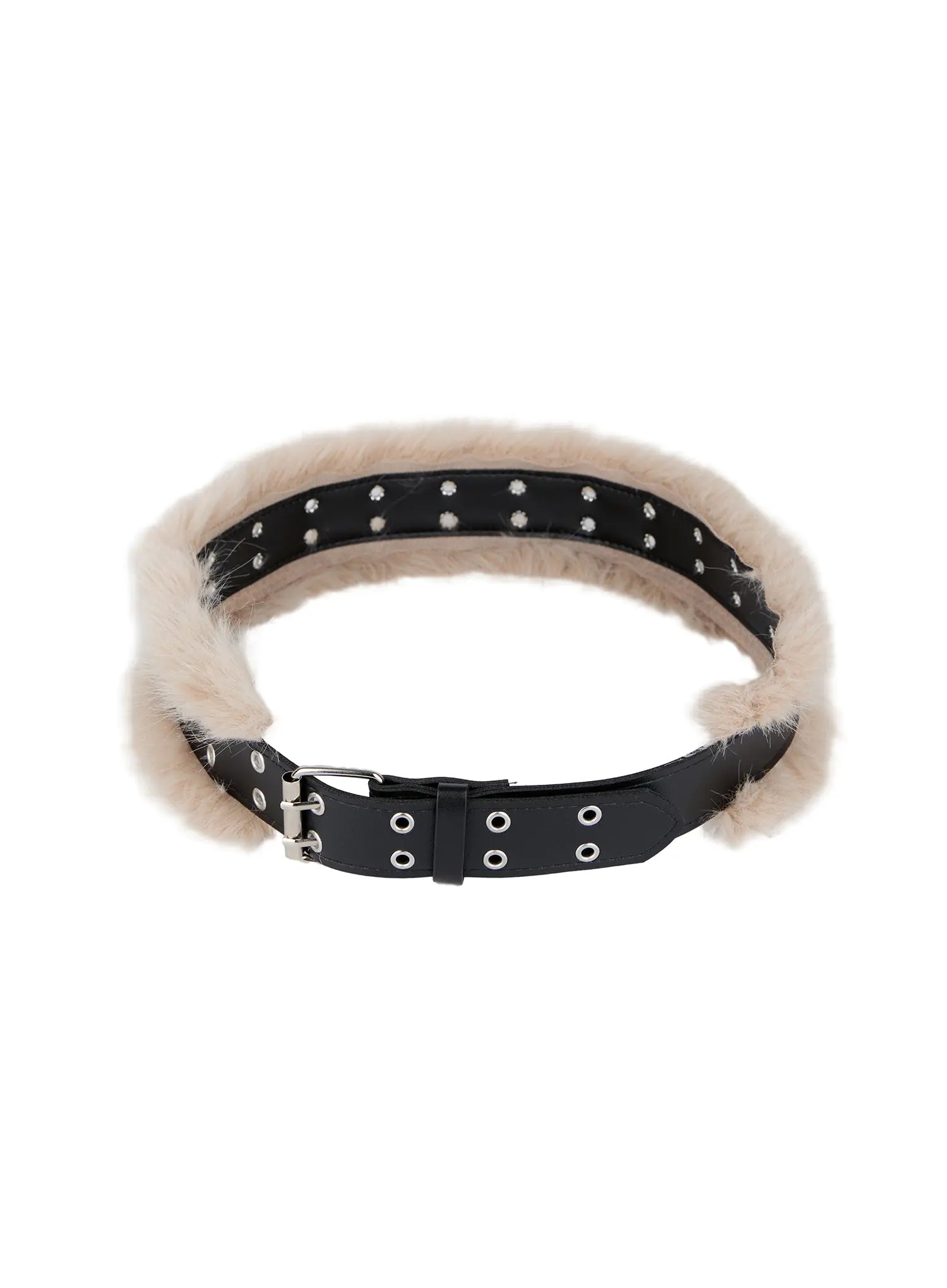faux-fur-eyelet-belt-cn524