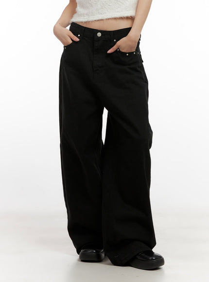 studded-comfy-wide-fit-pants-cn416