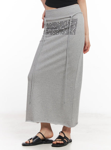 drawstring-script-maxi-sweatskirt-cy528