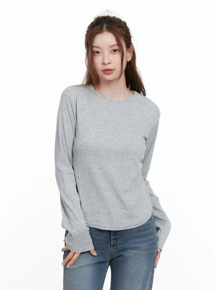 Crew Neck Long Sleeve Top CG520