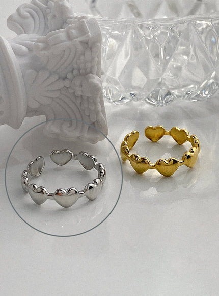 serena-open-heartline-ring-ia524 / Silver