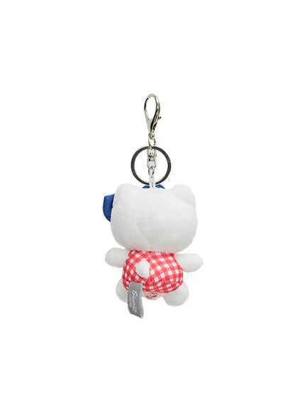 blue-ribbon-gingham-kitty-keychain-cl528