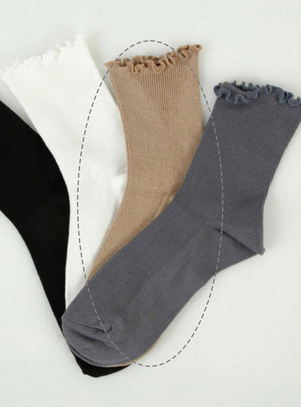 esme-socks-ia529 / Beige