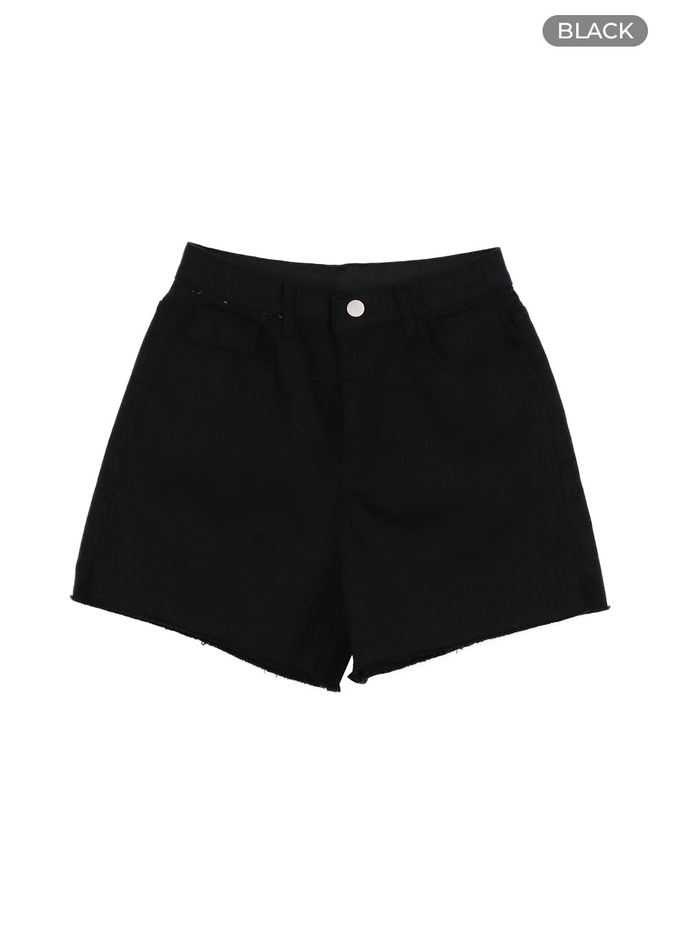 cotton-shorts-oy409 / Black