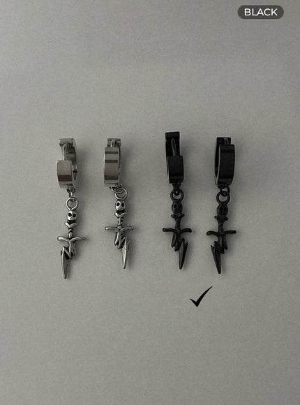 header-one-touch-piercings-il415 / Black