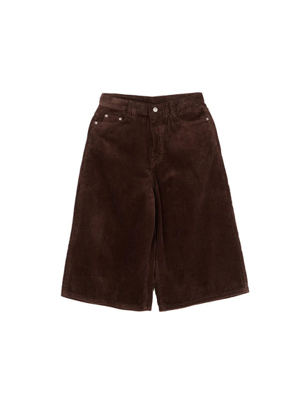 wide-leg-bermuda-shorts-cd529 / Brown