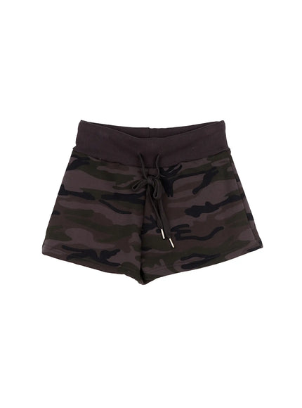 camo-graphic-shorts-cn513 / Dark gray