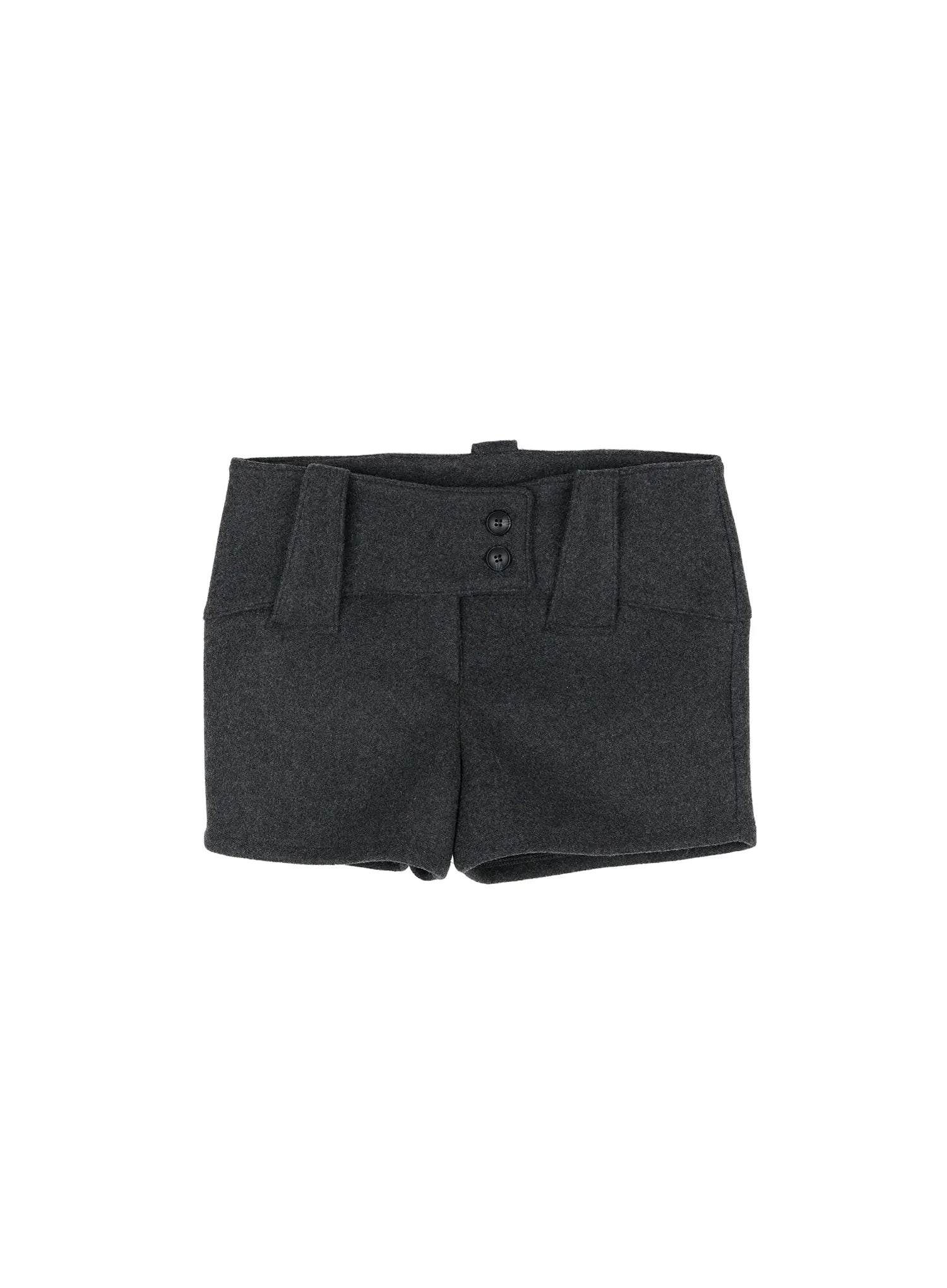 Wool Button Shorts CD509