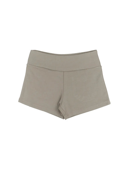 basic-slim-fit-shorts-cu518 / dark green