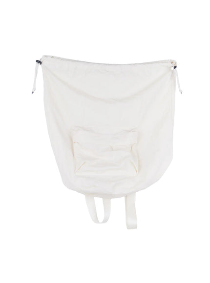 classic-lightweight-drawstring-backpack-cl522 / White