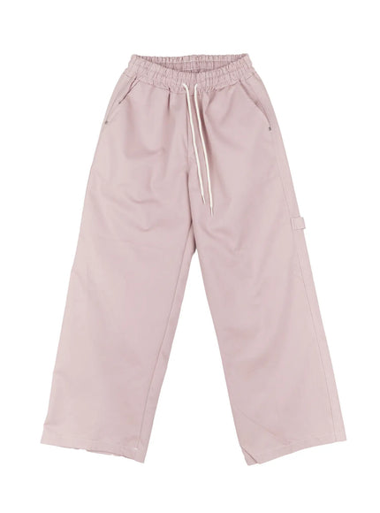 gawon-carpenter-wide-leg-jeans-cu517 / Light pink