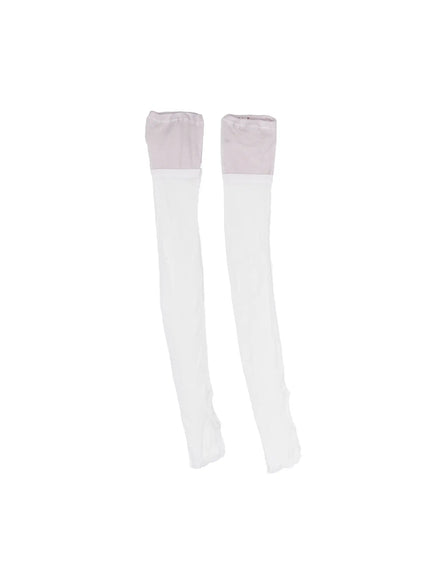 vintage-under-knee-socks-cy508 / Light pink