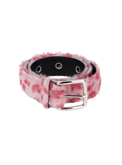 Chic Fauc Fur Belt CJ513