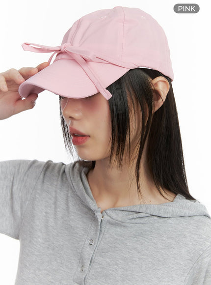 ribbon-cap-io418 / Pink