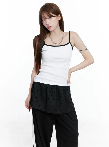 Dual-Tone Cropped Cami CS501