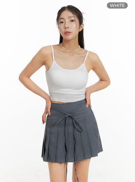 basic-cami-crop-top-oa429 / White