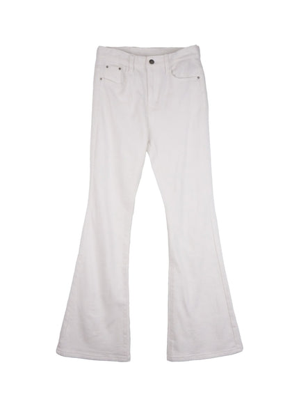 slimfit-spandexcotton-pants-od403 / White