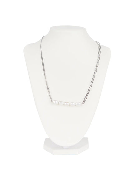 triple-layer-faux-pearl-cross-necklace-f502