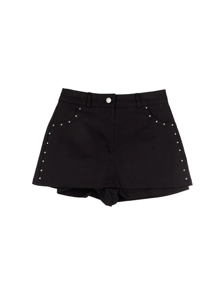 Studded Mini Skorts CO507