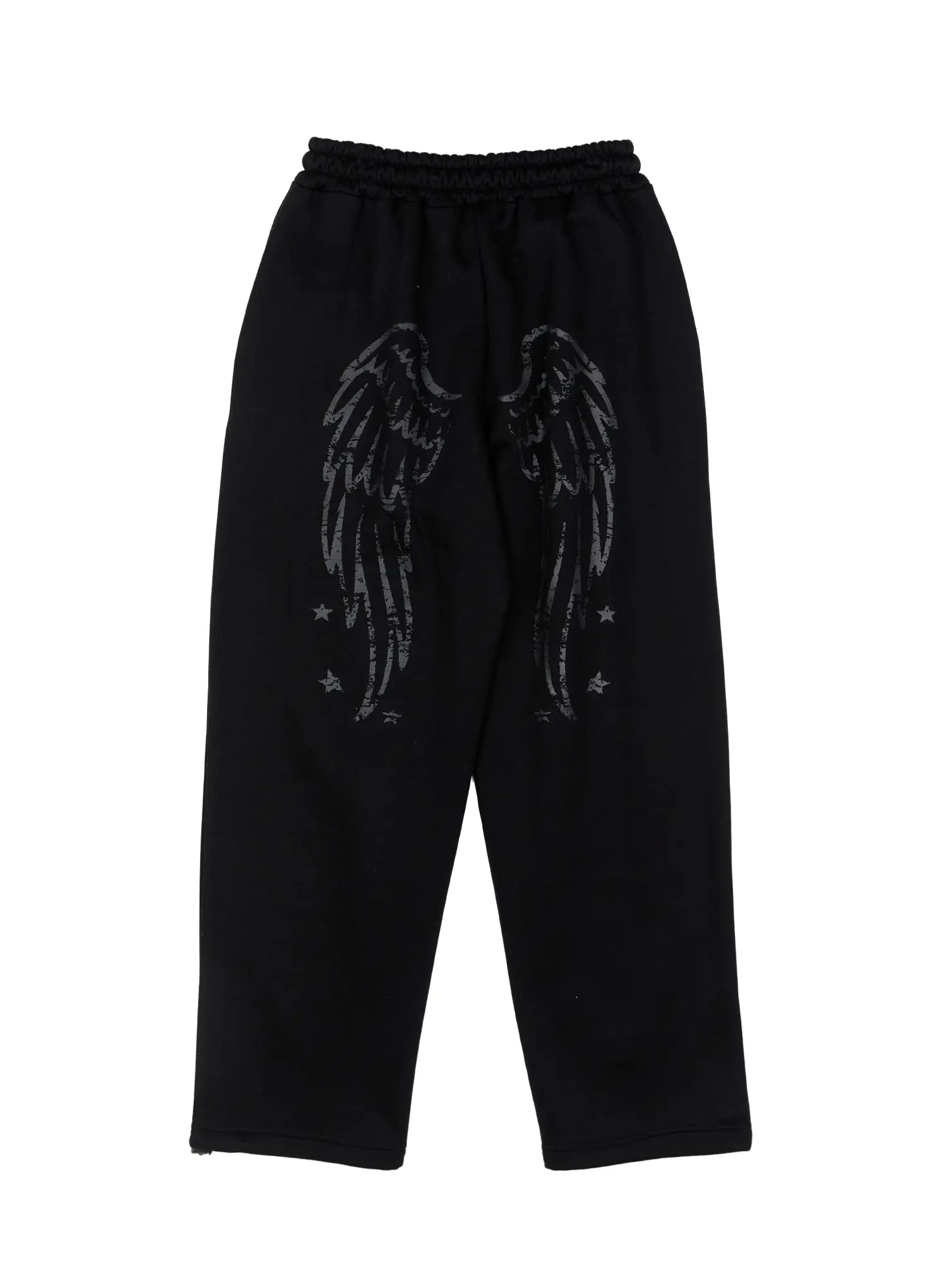 Graphic Print Fleece Sweatpants CD505